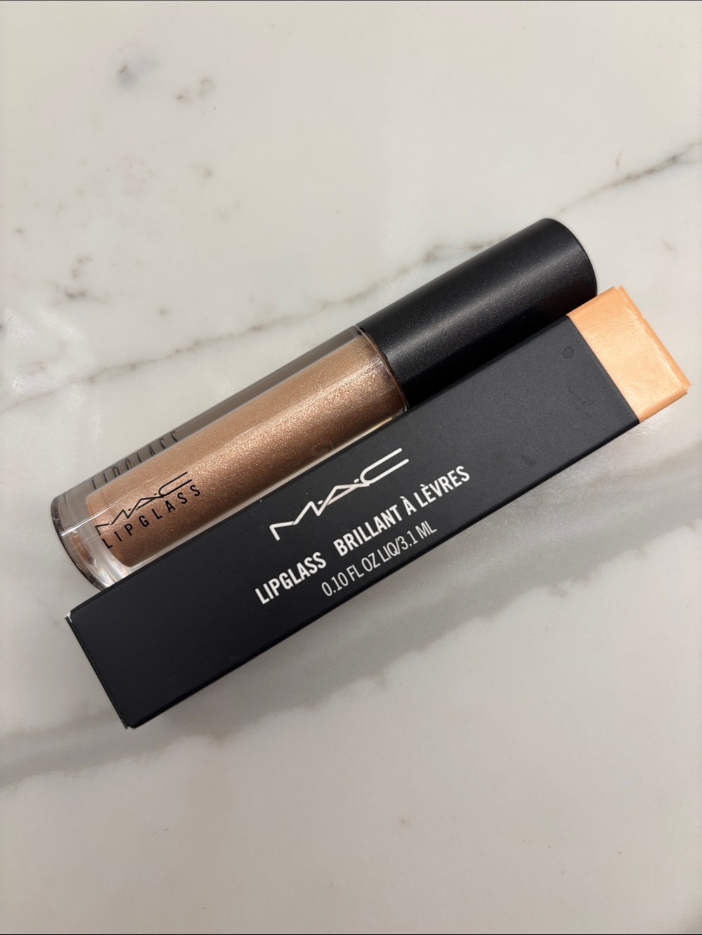 NWT MAC Cosmetics Lipglass Lip Gloss — 337 Very Go Lightly